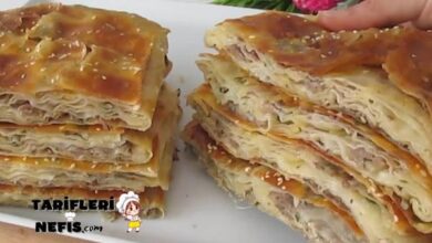 Kıymalı Katmer Börek Tarifi