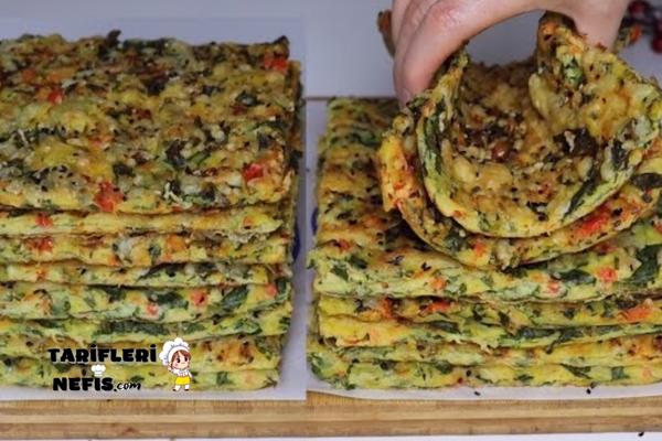 Hamur Yoğurmadan Pırasalı Börek