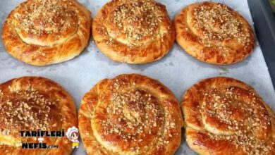 Tel Tel Ayrılan Tahinli Çörek Tarifi