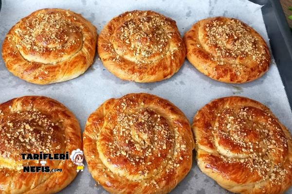 Tel Tel Ayrılan Tahinli Çörek Tarifi