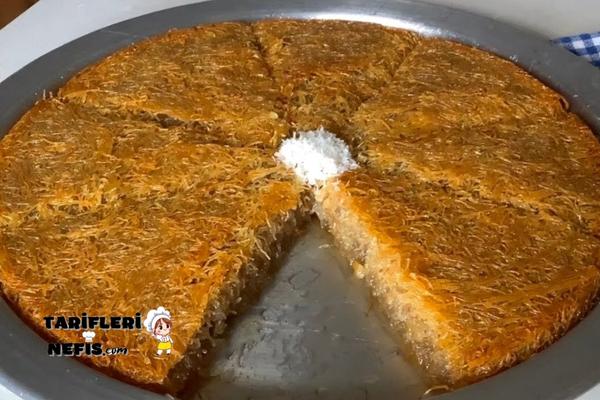 Baklavacıların Usulü İle Çıtır Çıtır Tepsi Kadayıfı