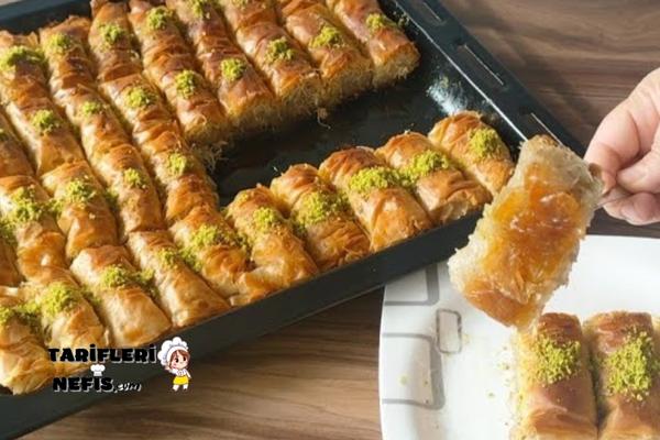 Kadayıf Burma Baklava Tarifi