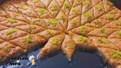 Yalancı Baklava Nasıl Yapılır